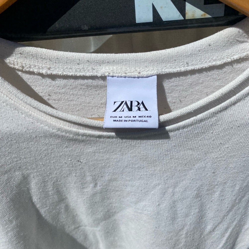 Zara White large shirt